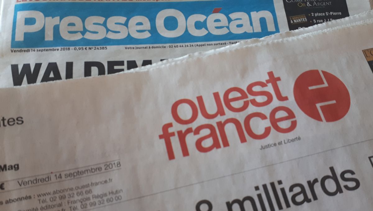 Article de presse Ouest‑France / Presse Ocean