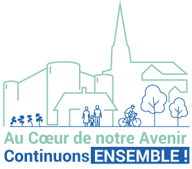 logo Au coeur de notre avenir, continuons ensemble !